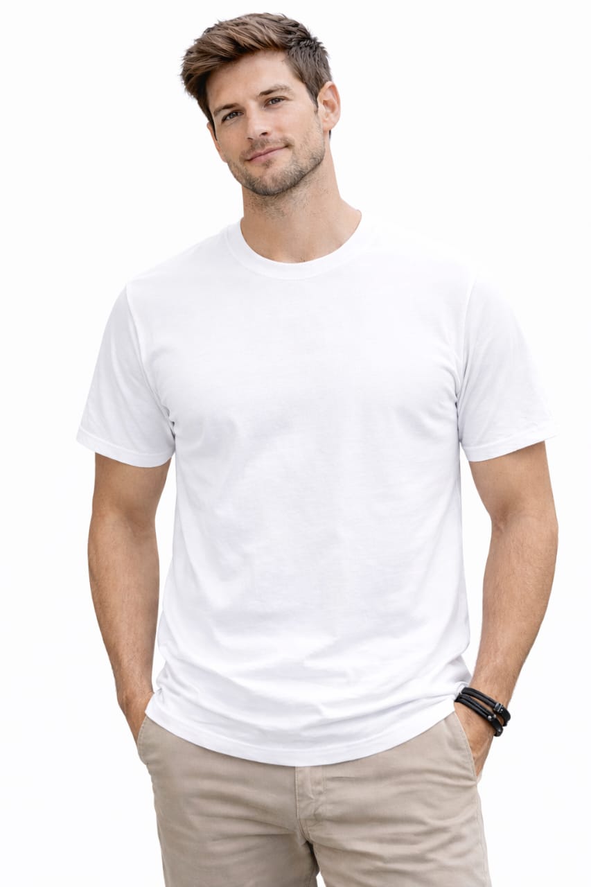 Alpherse Anime Duo Back Print T-Shirt – Cotton White Edition