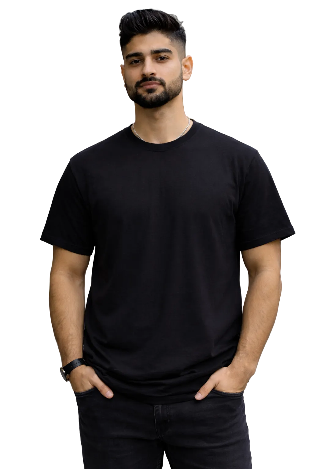 Naruto Uzumaki Shippuden Anime Black T-Shirt – Premium Back Print Edition