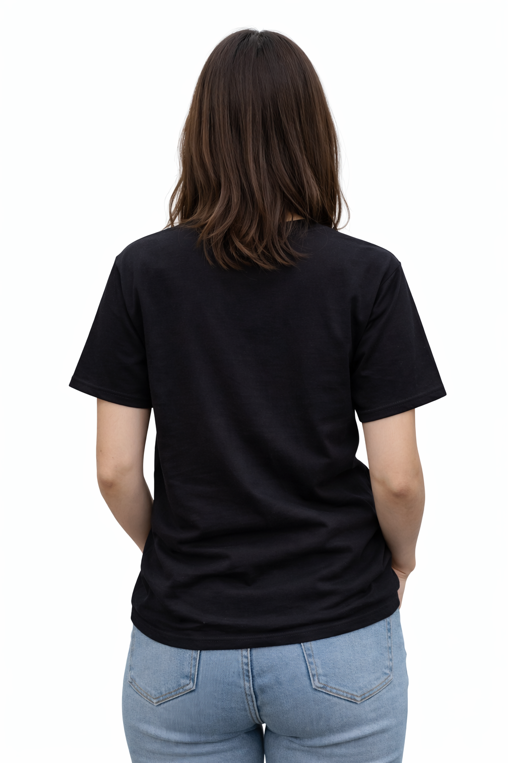 Love Anime Girl Black T-Shirt – Cute Otaku Streetwear Edition