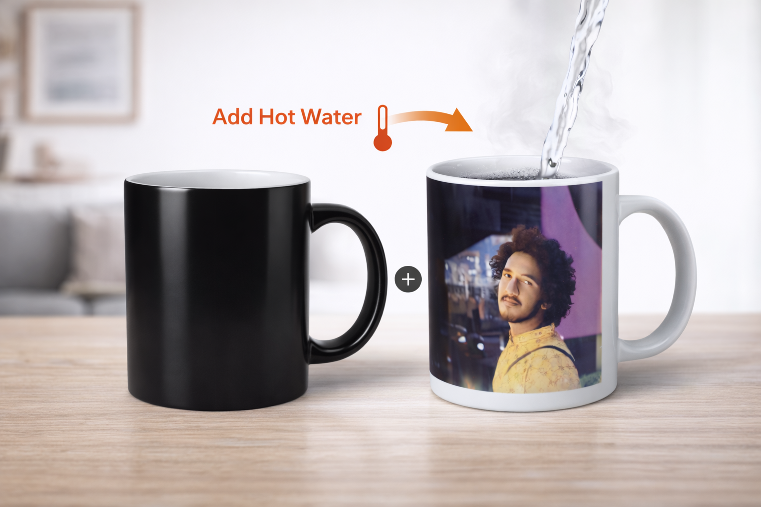 Personalized Magic Photo Mug – Color Changing Cup